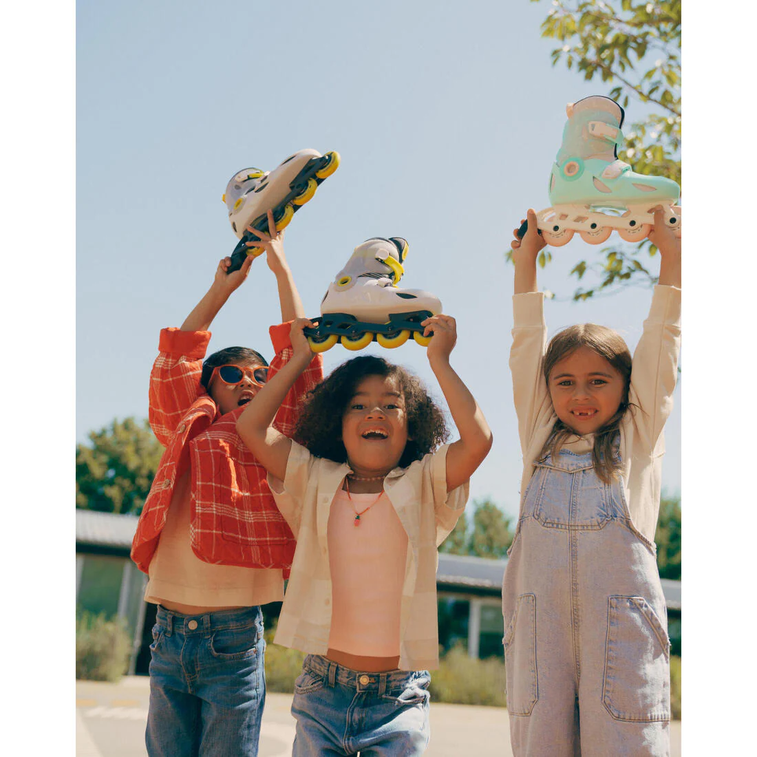 Patines Línea Niños Oxelo Ajustable 3 tallas Play 5 Menta - Image 29