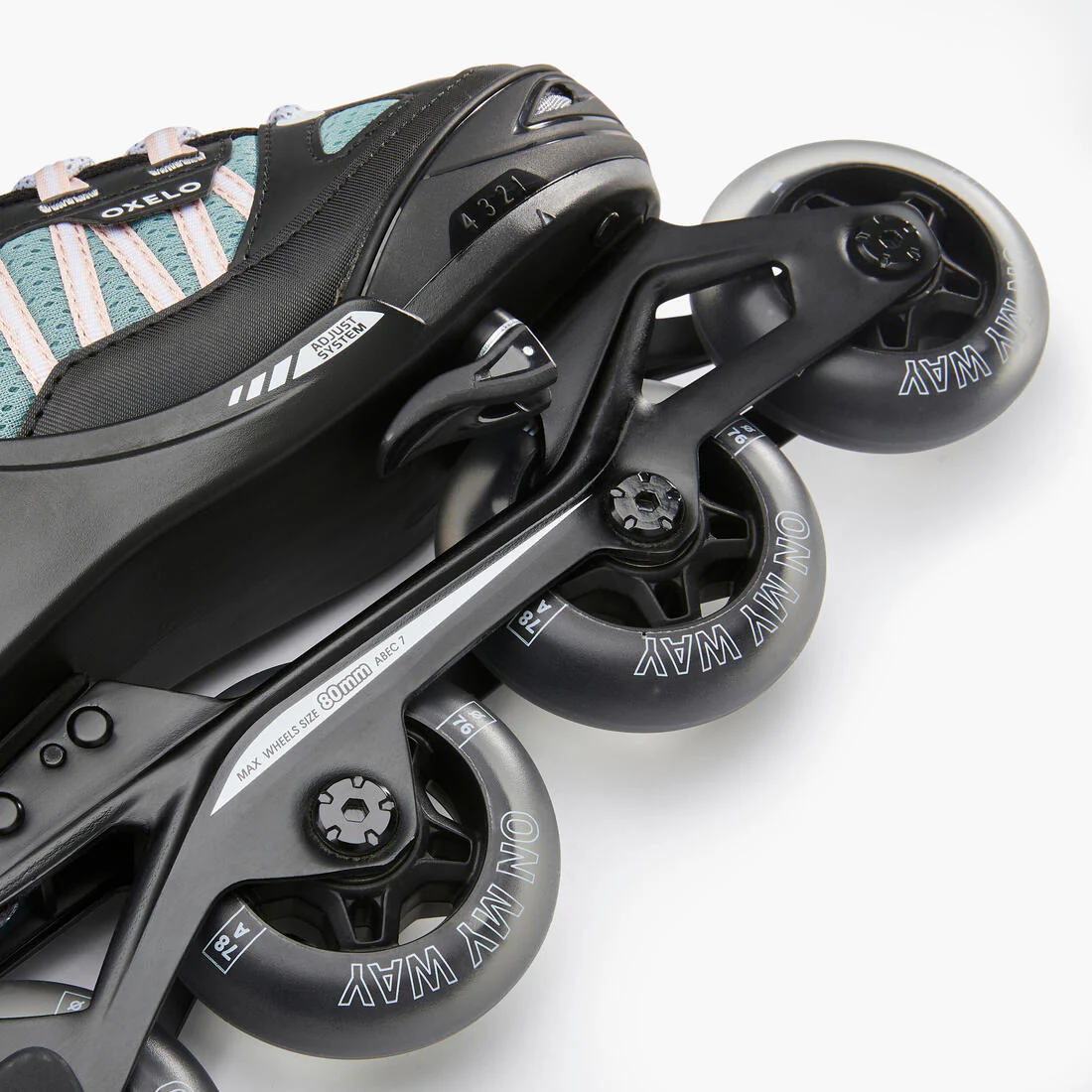 Patines Línea Niños Oxelo Ajustable 4 tallas Fit 5 - Image 15