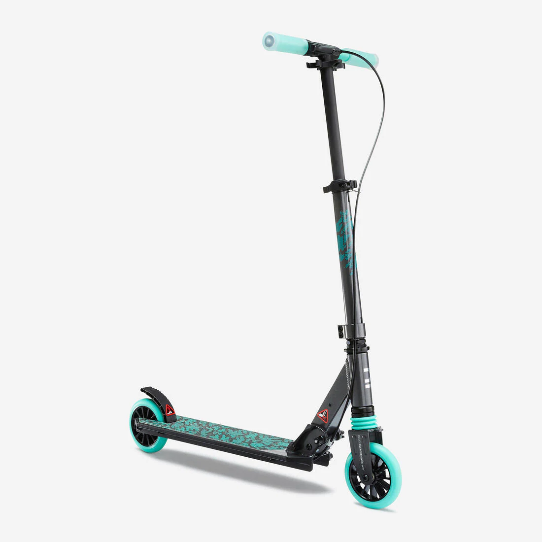 Patinete Ajustable Scooter Niños Oxelo MID5 Gris Menta con freno en manillar - Image 2