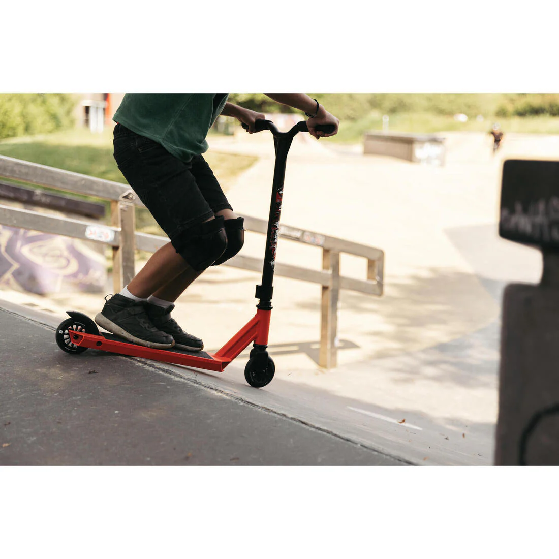 Patinete Scooter Freestyle MF100 Rojo - Image 11