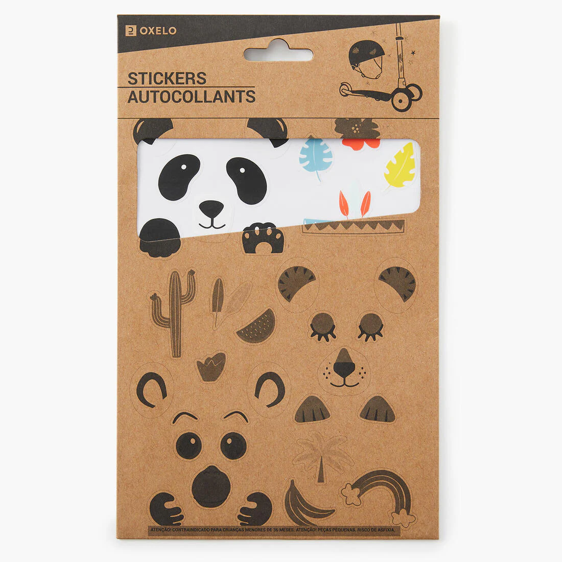Pegatinas Casco Niños Oxelo Animales - Image 3