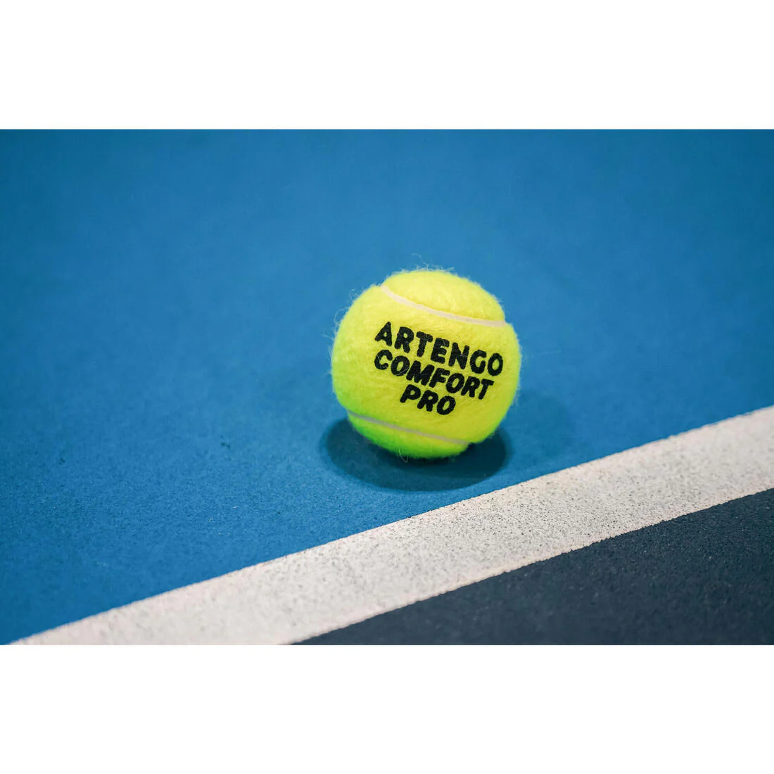 Pelota de tenis polivalente tubo de 4, Kuikma all court pro - Image 6