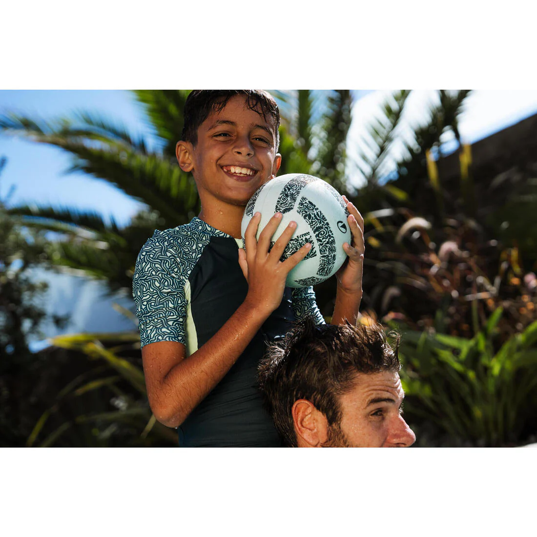 Pelota Piscina Poly Menta Grande Adherente - Image 5