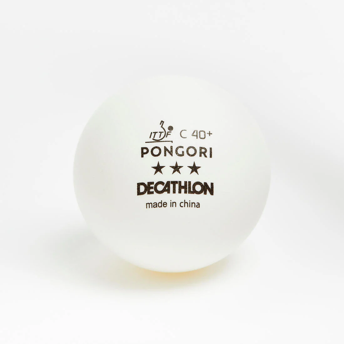 PELOTAS DE PING-PONG PONGORI TTB 900C 40+ 3* x4 BLANCAS - Image 3