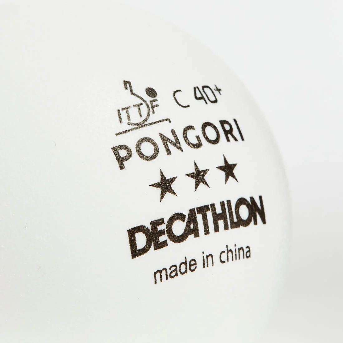 PELOTAS DE PING-PONG PONGORI TTB 900C 40+ 3* x4 BLANCAS - Image 4