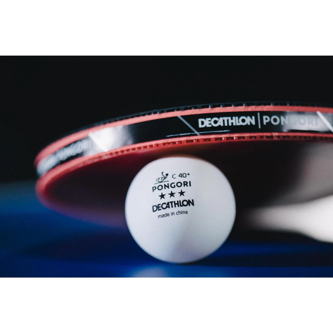 PELOTAS DE PING-PONG PONGORI TTB 900C 40+ 3* x4 BLANCAS - Image 9