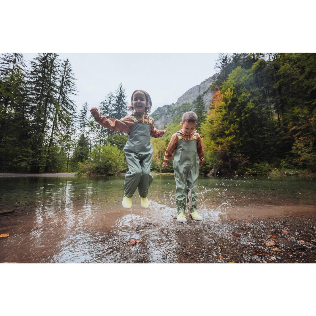 Peto de montaña y trekking impermeable Niños 2-6 años Quechua MH900 - Image 11