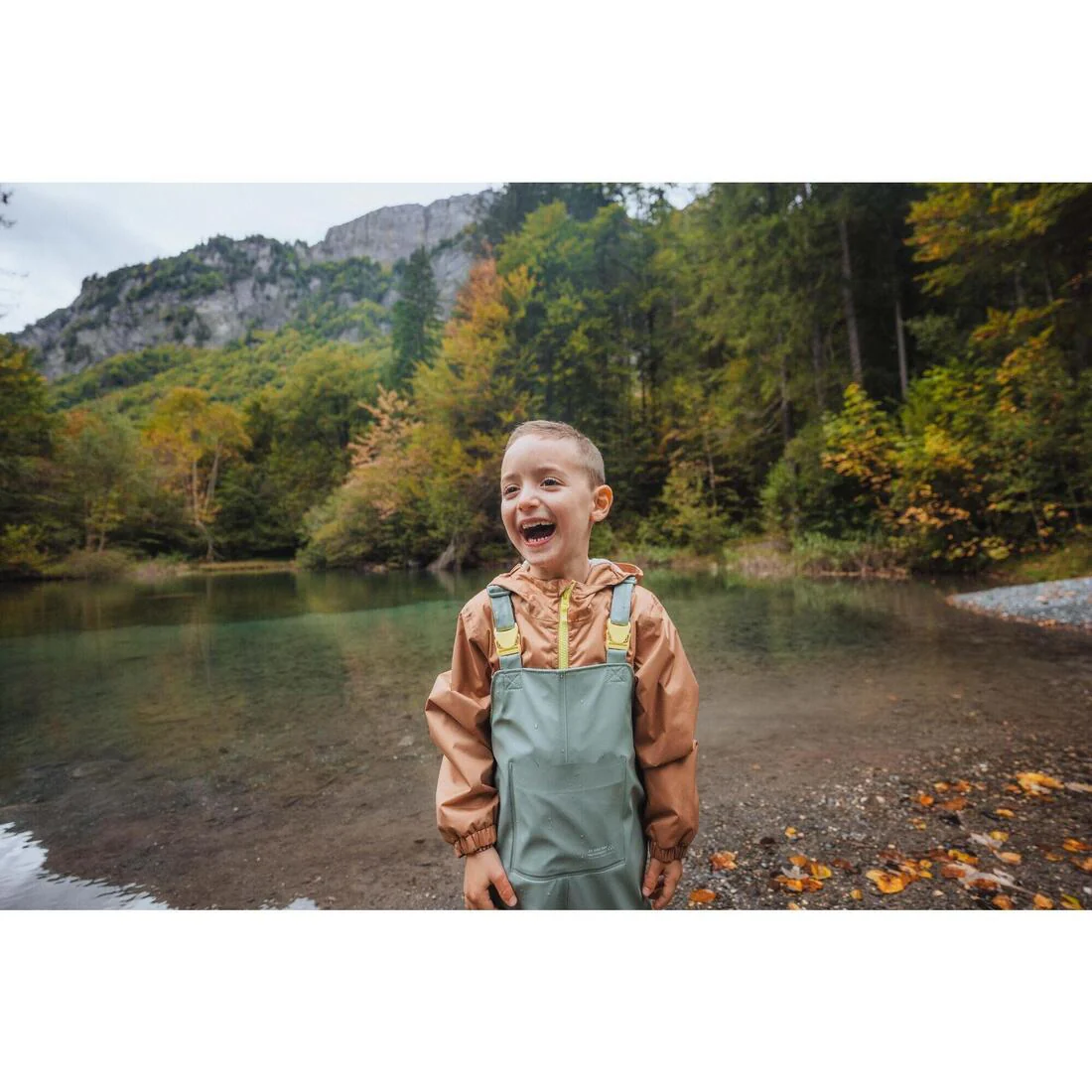 Peto de montaña y trekking impermeable Niños 2-6 años Quechua MH900 - Image 18