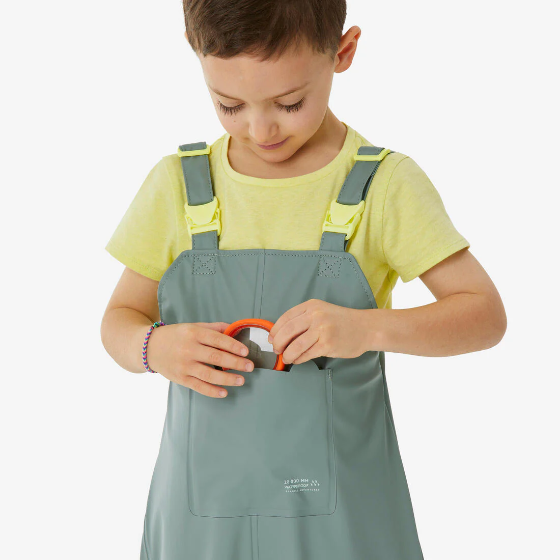 Peto de montaña y trekking impermeable Niños 2-6 años Quechua MH900 - Image 7