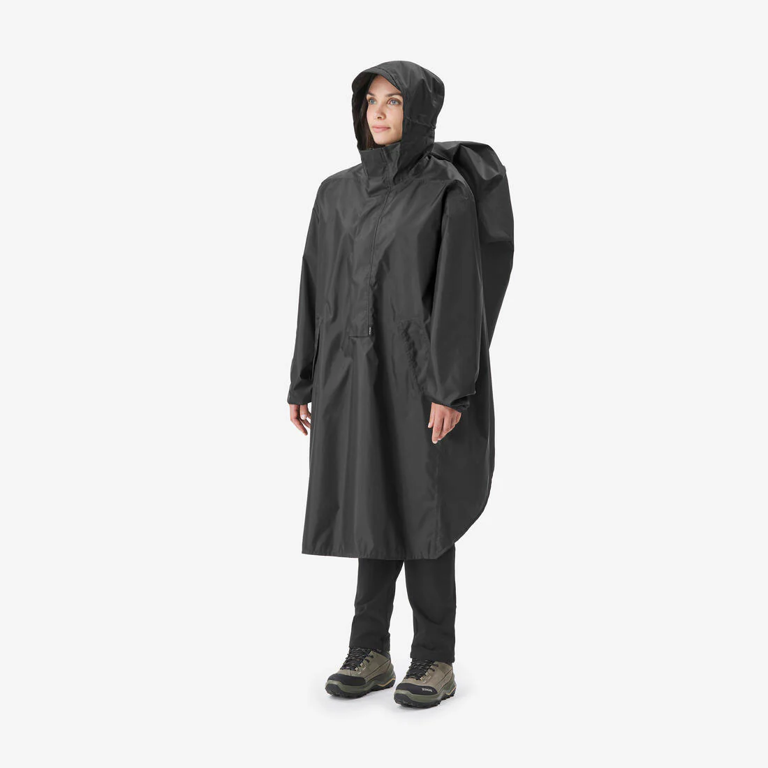 Poncho impermeable de montaña y trekking 60L Forclaz MT500 - Image 2