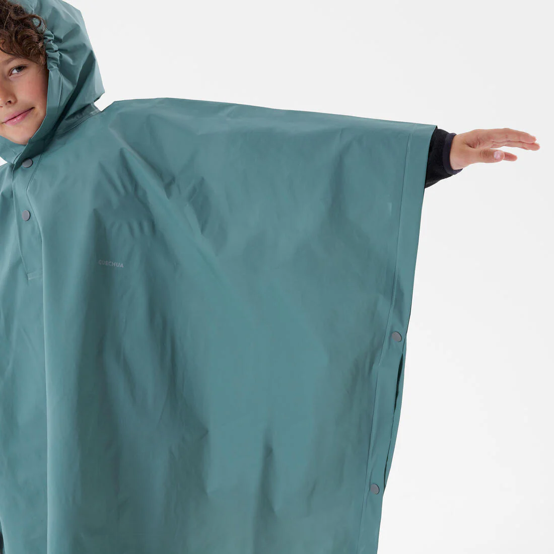 Poncho impermeable de montaña y trekking Niños Quechua 10L - Image 5