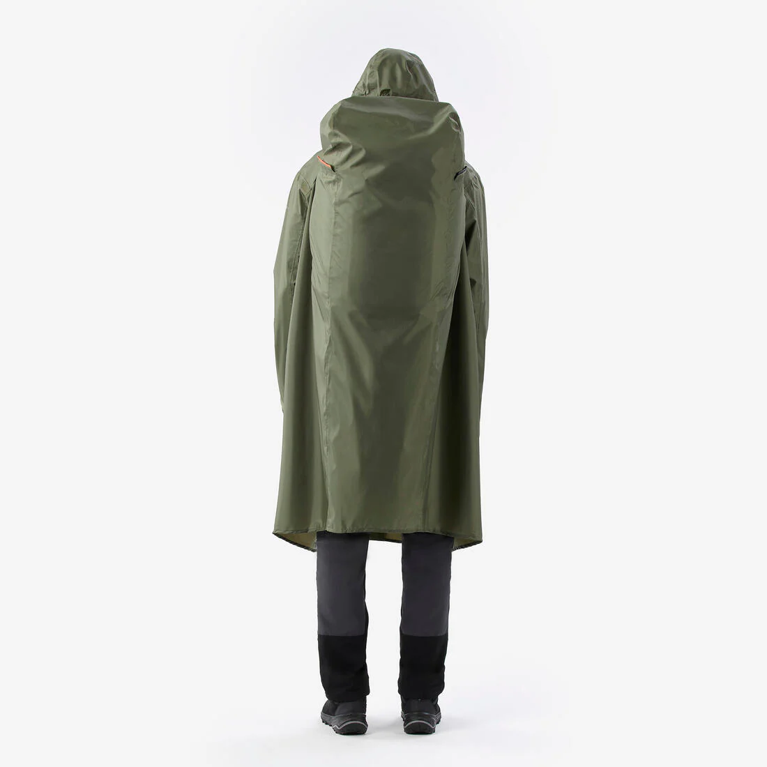 Poncho impermeable de senderismo ajustable 75 L máx - MT900 2.0 - caqui - Image 7
