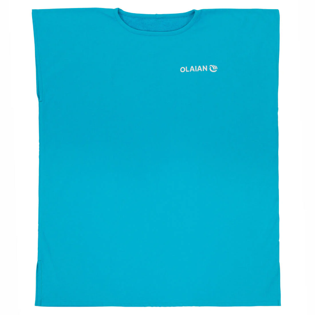 Poncho Surf  Olaian 100 Niños Azul (2 Tallas) Algodón - Image 3
