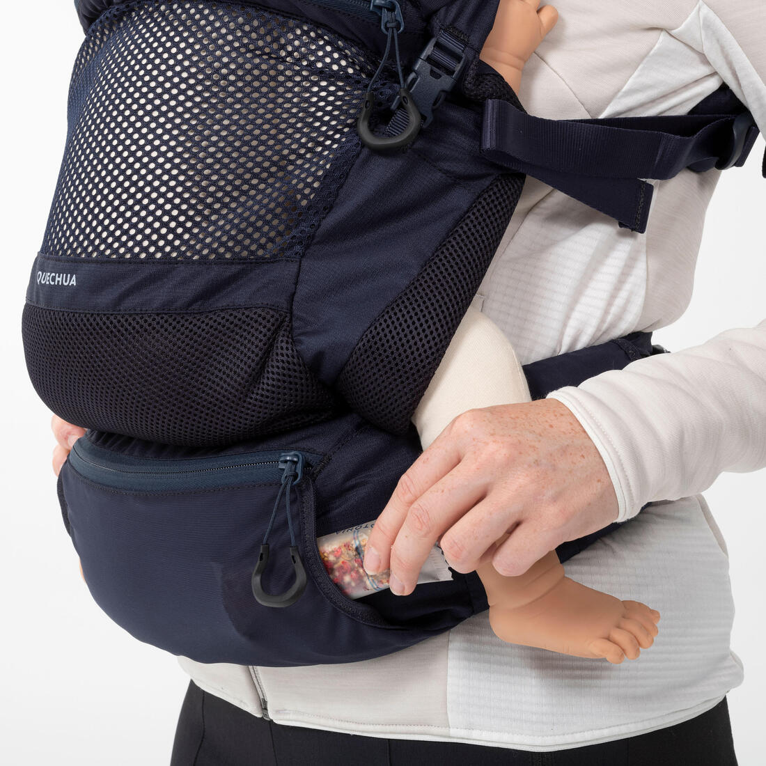 Portabebés de senderismo fisiológico a partir de 9 a 15kg - MH500 - Image 9
