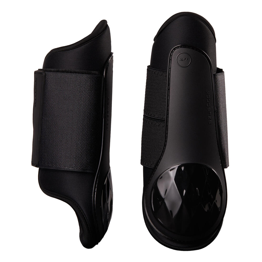 Protectores equitación Fouganza 500 Caballo Negro Cerrados 2 unidades - Image 2