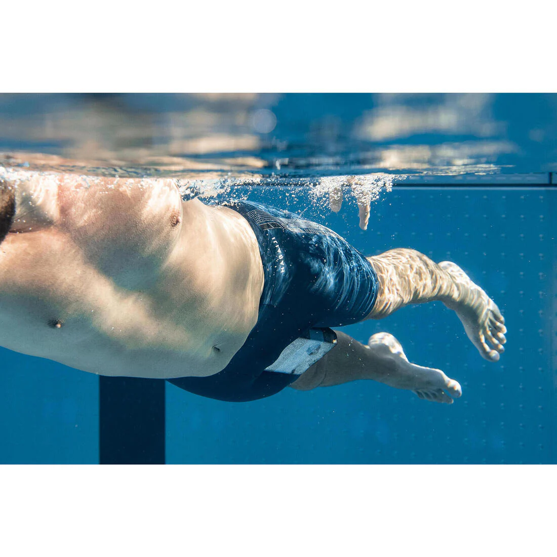 Pullbuoy Natación 500 Negro-Azul Talla L - Image 7