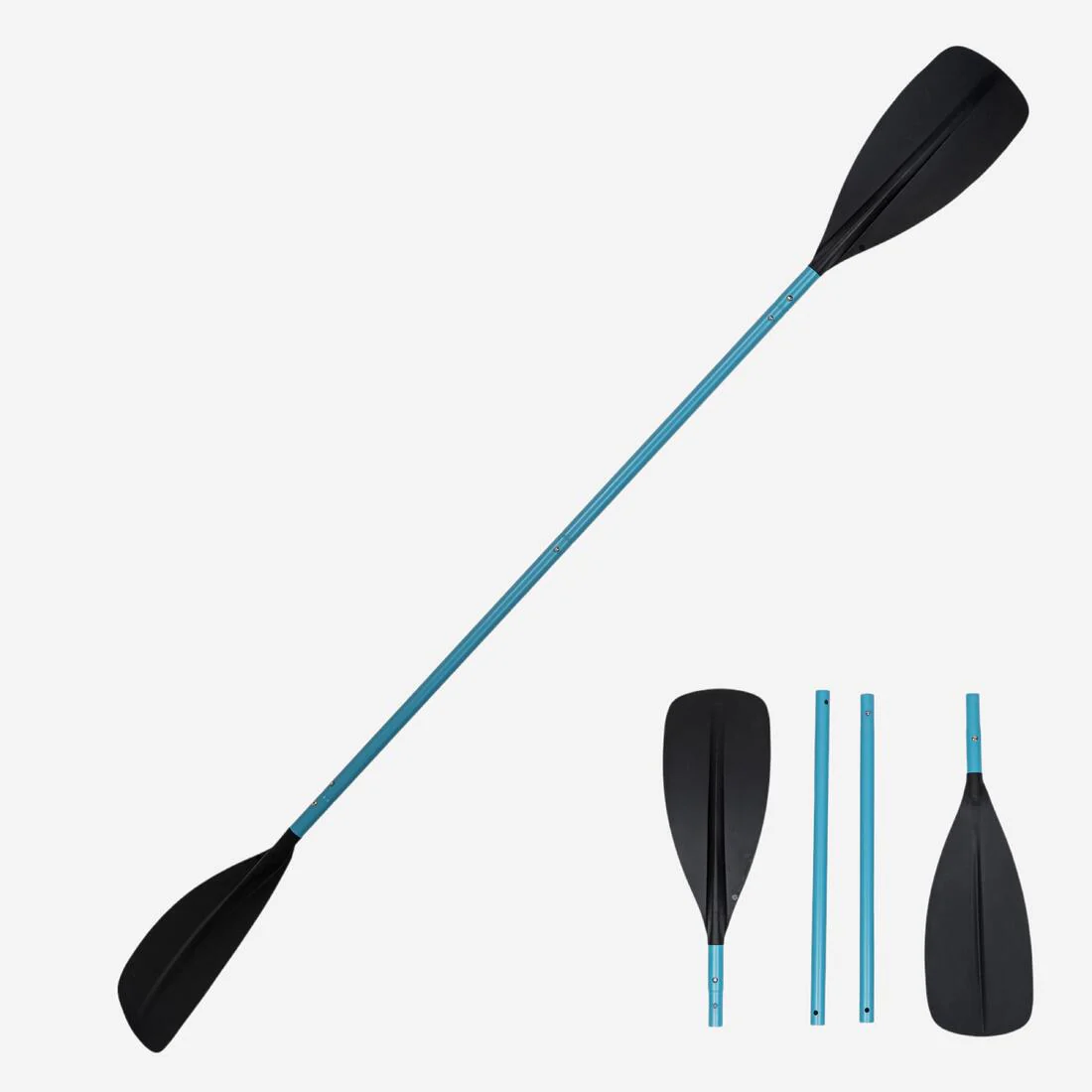 Remo Kayak 100 Azul 4 Partes 215 cm