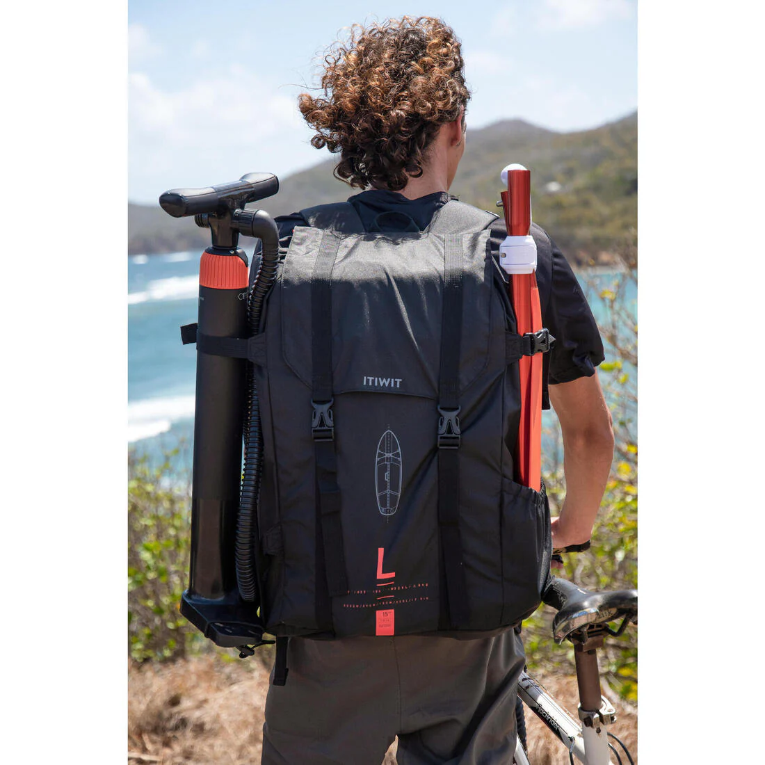 Remo Stand Up Paddle 100 Compacto 5 Partes Ajustable 160-220 cm - Image 14