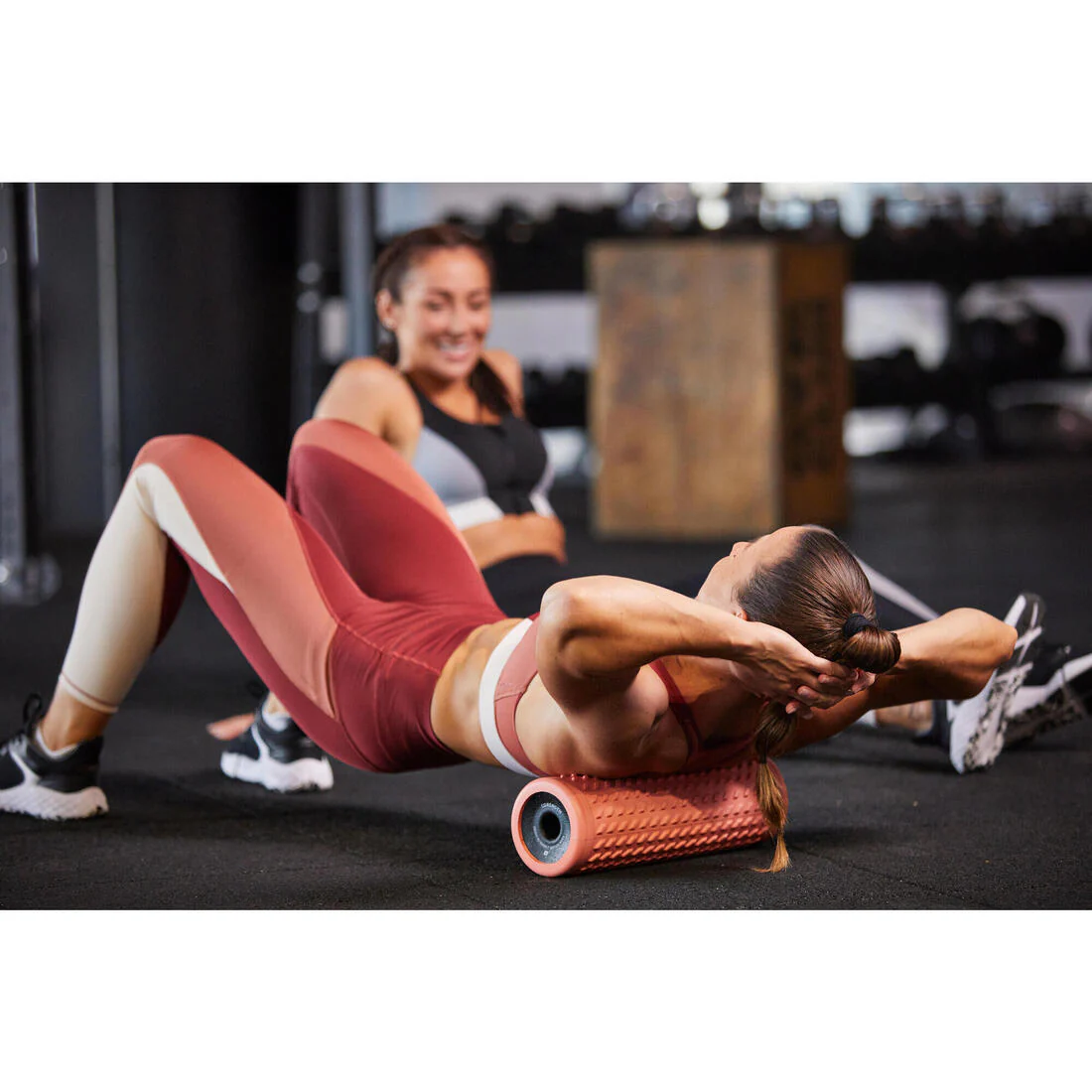 Rodillo Masaje Foam Roller Coral Duro - Image 6