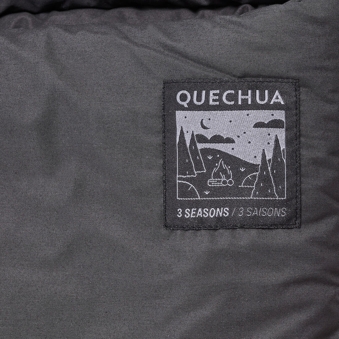 Saco de dormir de algodón para camping Quechua Arpenaz 0° - Image 6