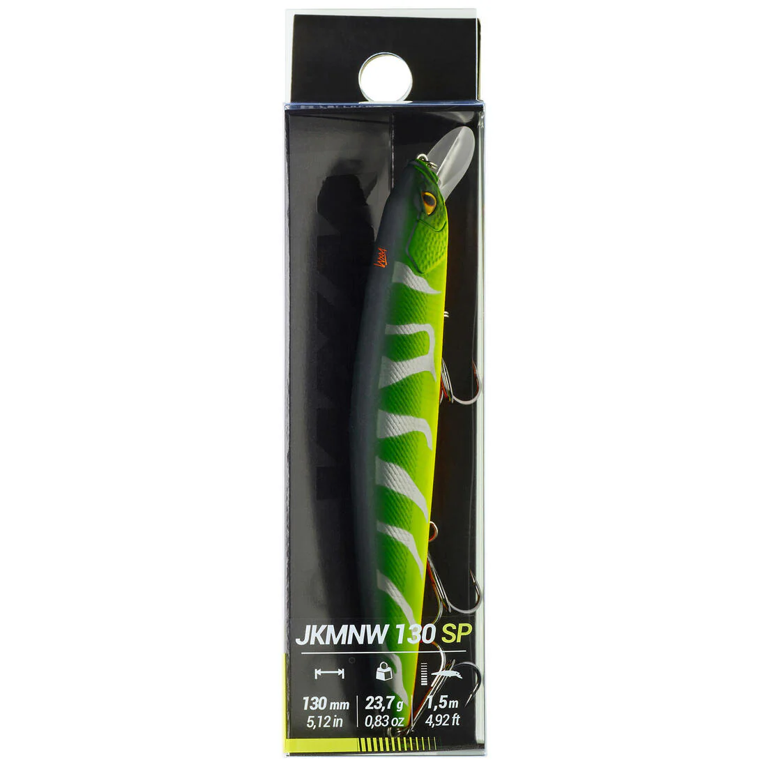 Señuelo de Pesca Spinning Jerkbait Minnow Wxm Jkmnw 130 SP Firetiger - Image 7