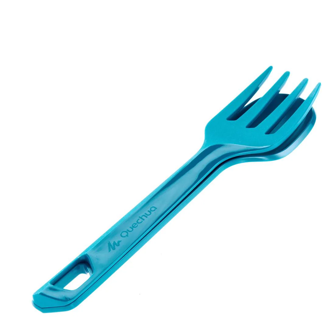 Set tres cubiertos de camping trekking plástico Quechua - Image 3