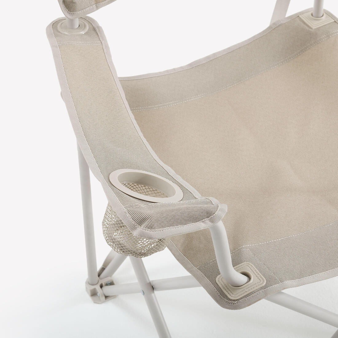 Silla plegable de camping con reposabrazos Quechua Basic XL - Image 5