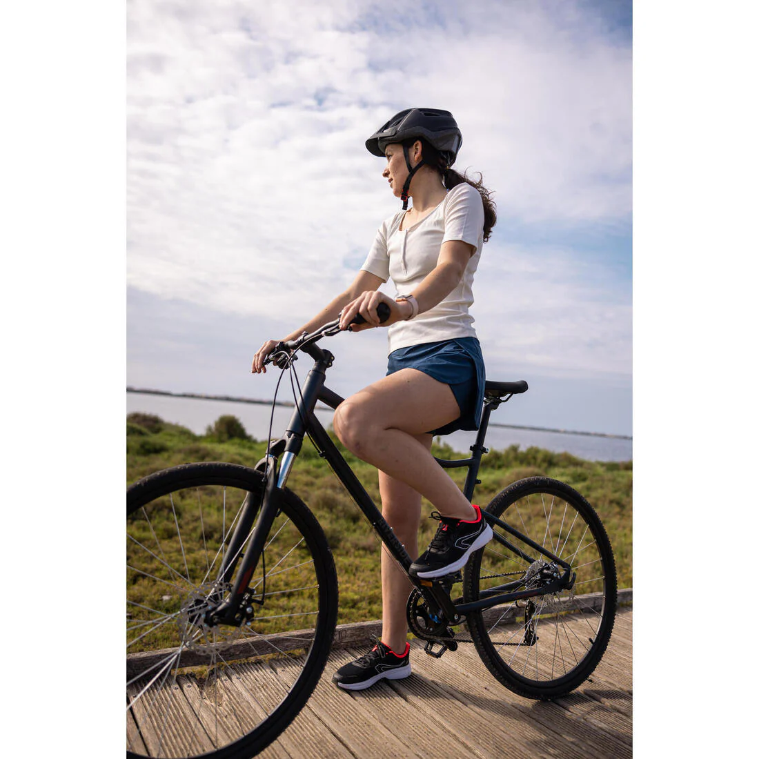 Sillín Bicicleta Trekking/Ciudad 60° SD Memory Foam - Image 13