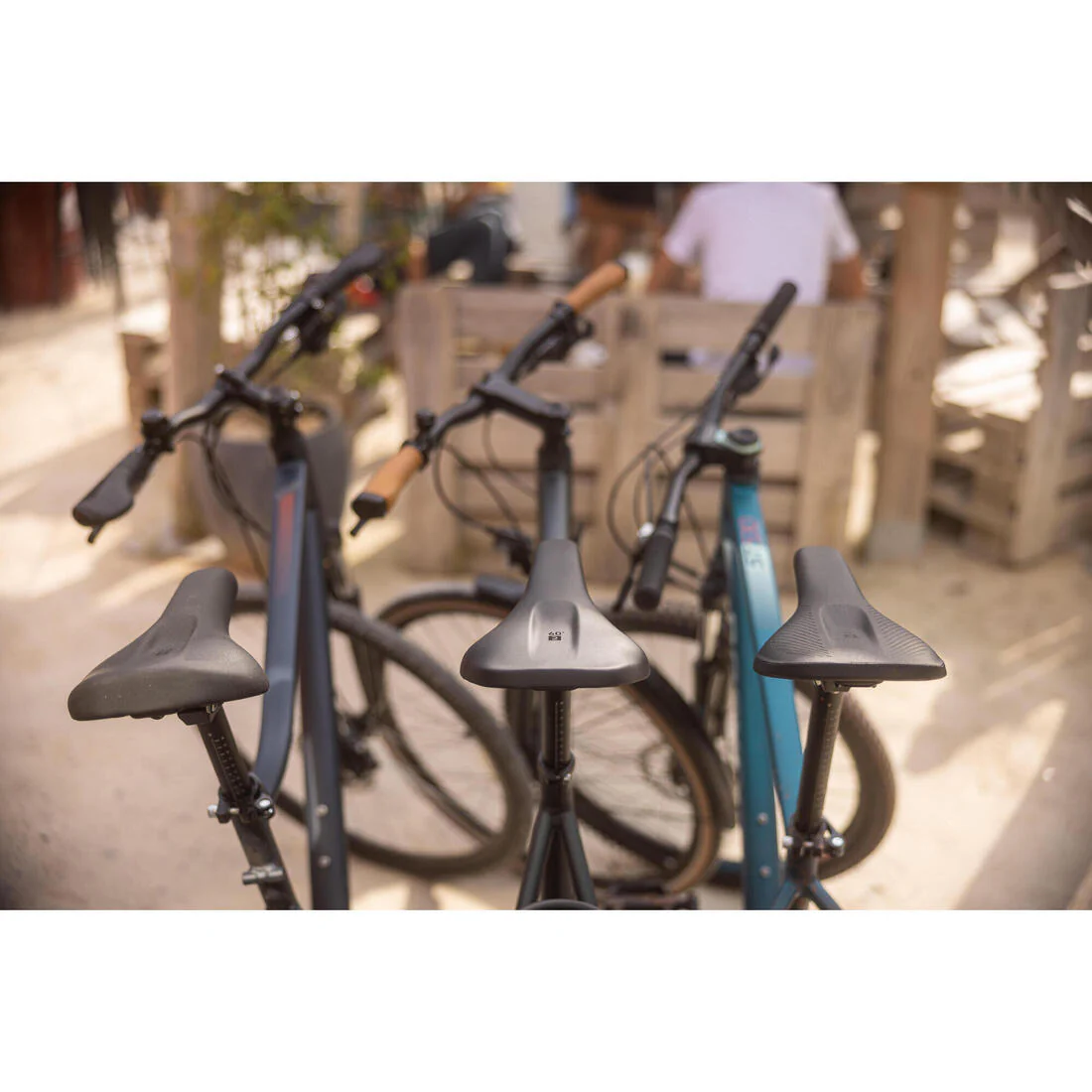 Sillín Bicicleta Trekking/Ciudad 60° SD Memory Foam - Image 16
