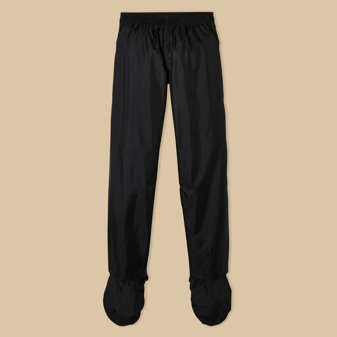 Sobrepantalón Ciclismo Urbano 100 Negro Impermeable Cubrecalzado Integrado - Image 10