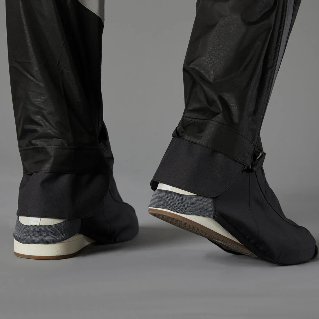 Sobrepantalón ciclismo urbano impermeable hombre Btwin 540 negro - Image 3