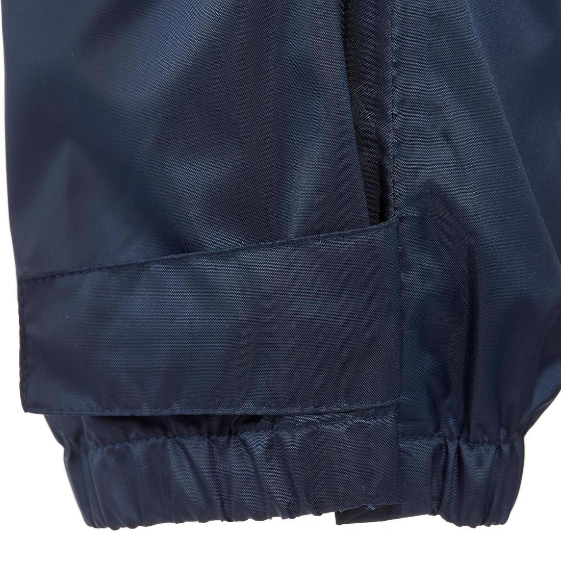 Sobrepantalón de senderismo impermeable niños 2-6 años, MH100 azul negro - Image 4