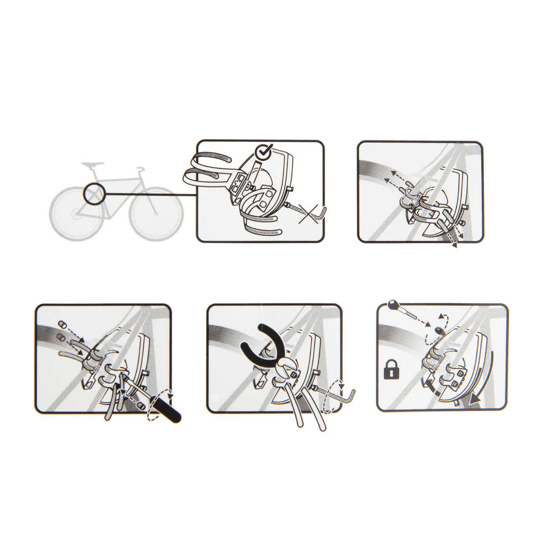 Soporte Candado Cuadro Bicicleta Ring-Lock - Image 4