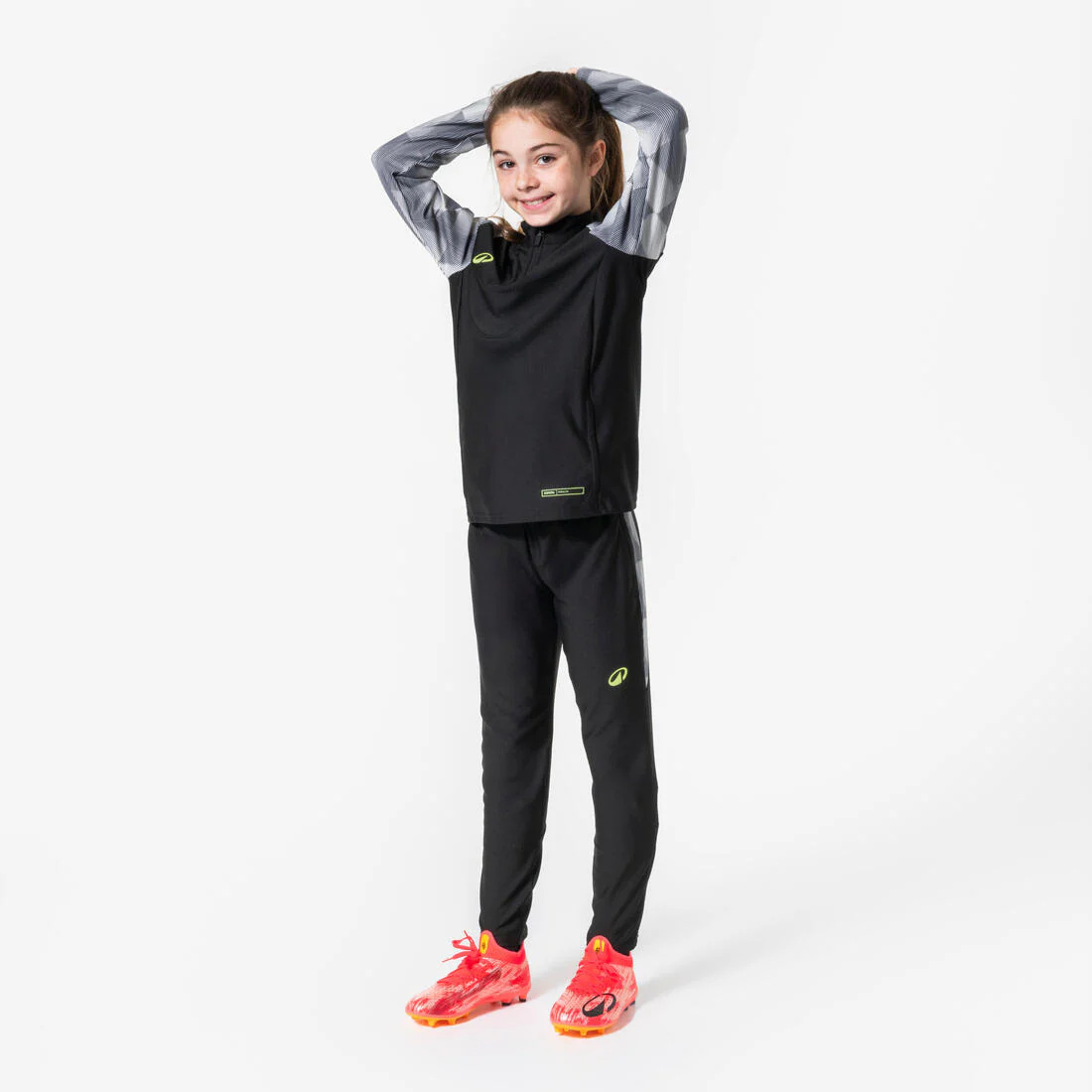 Sudadera de fútbol niño 1/2 cremallera zip Viralto JR Roarr Marino y - Image 5