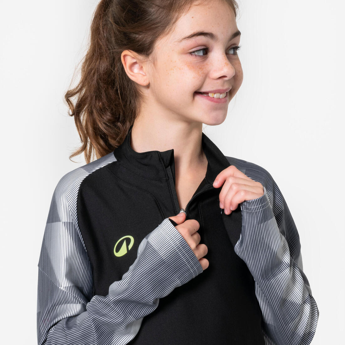 Sudadera de fútbol niño 1/2 cremallera zip Viralto JR Roarr Marino y - Image 7