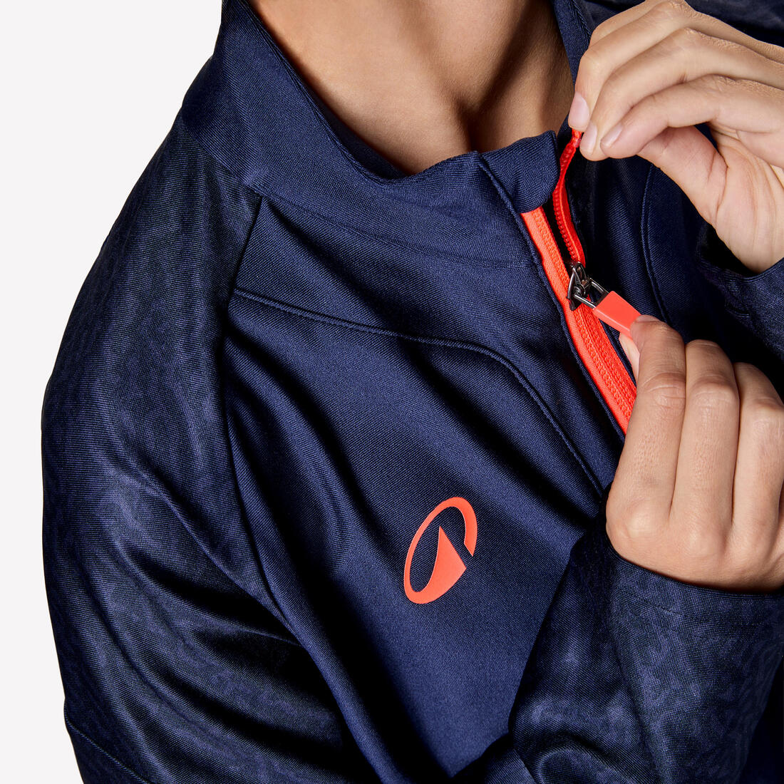 Sudadera de fútbol niño 1/2 cremallera zip Viralto JR Roarr Marino y - Image 9