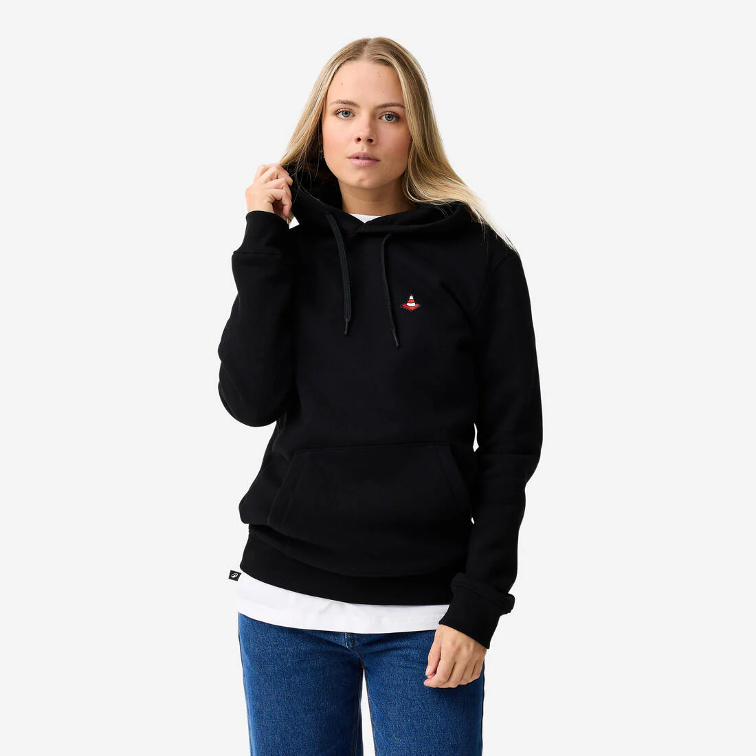 SUDADERA DE SKATEBOARD HD500 RESISTANT NEGRO - Image 3