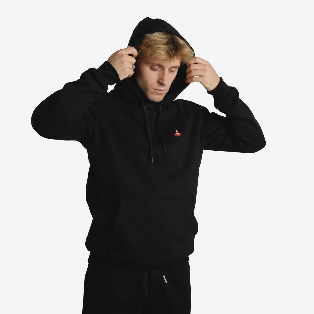 SUDADERA DE SKATEBOARD HD500 RESISTANT NEGRO - Image 6