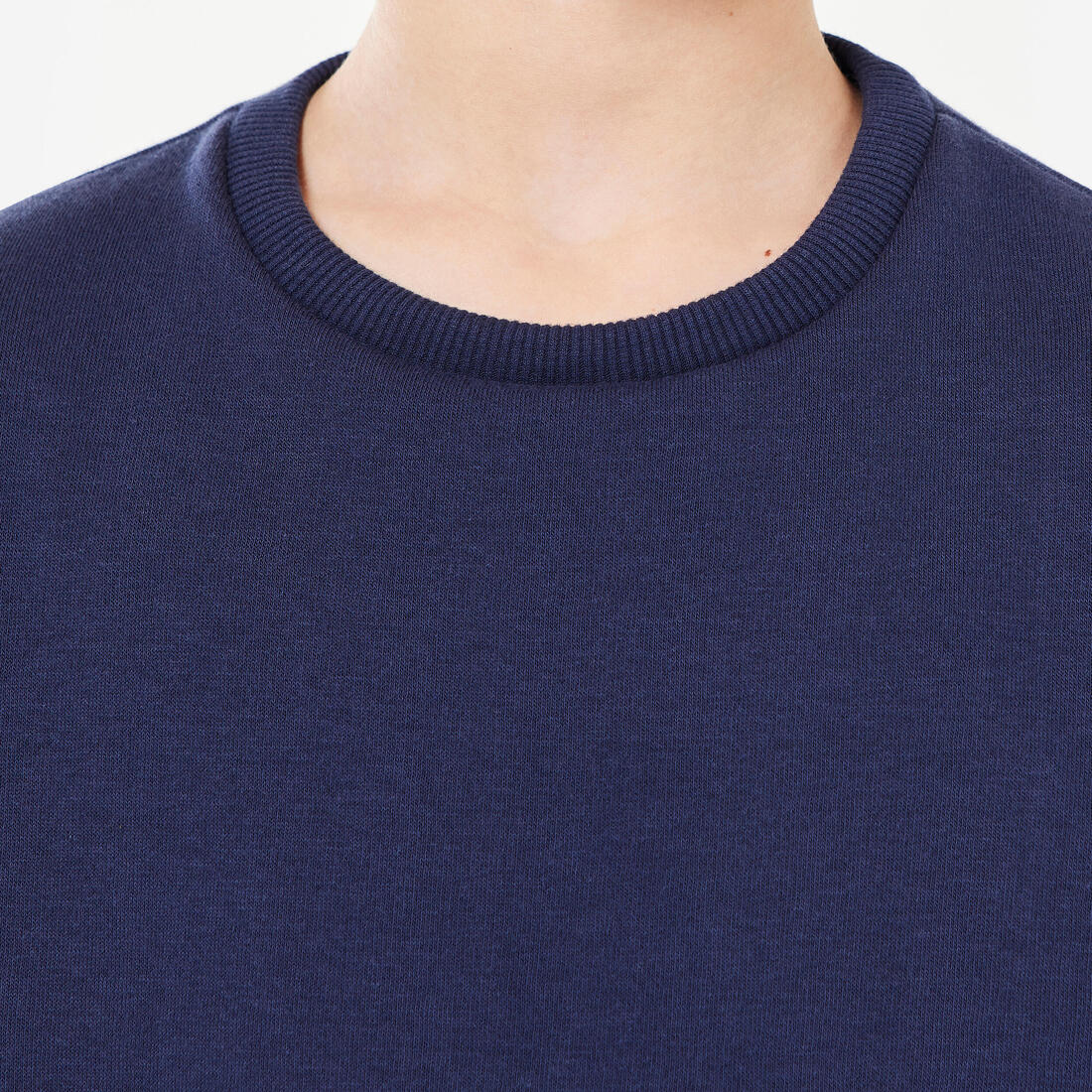 Sudadera Niños Unisex Azul Oscuro Cuello Redondo Cálida - Image 3