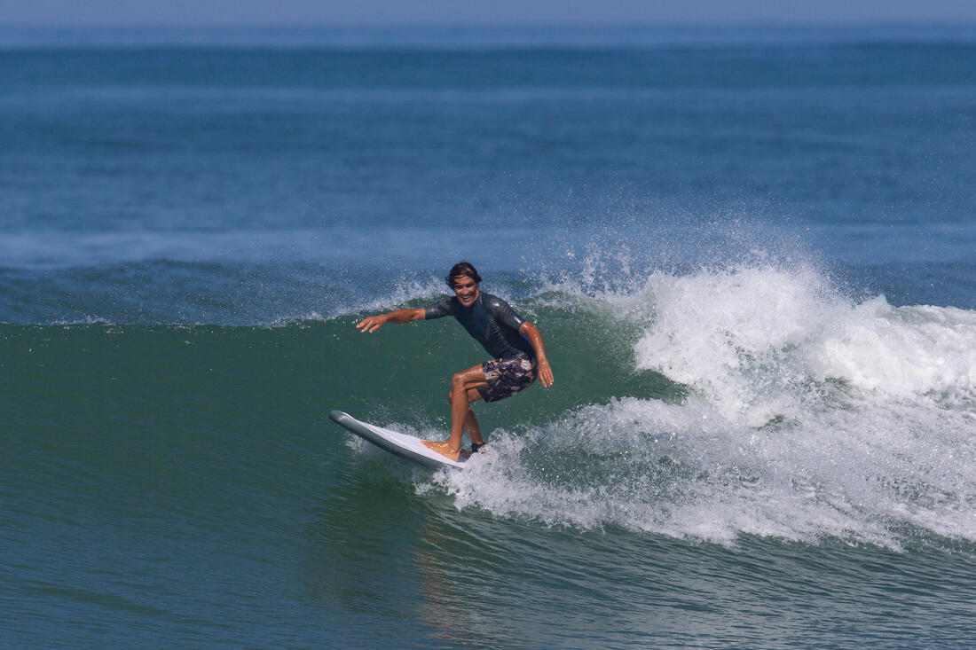 Tabla surf hinchable compacta 7'6" 80L Peso <95kg Nivel perfeccionamiento - Image 17