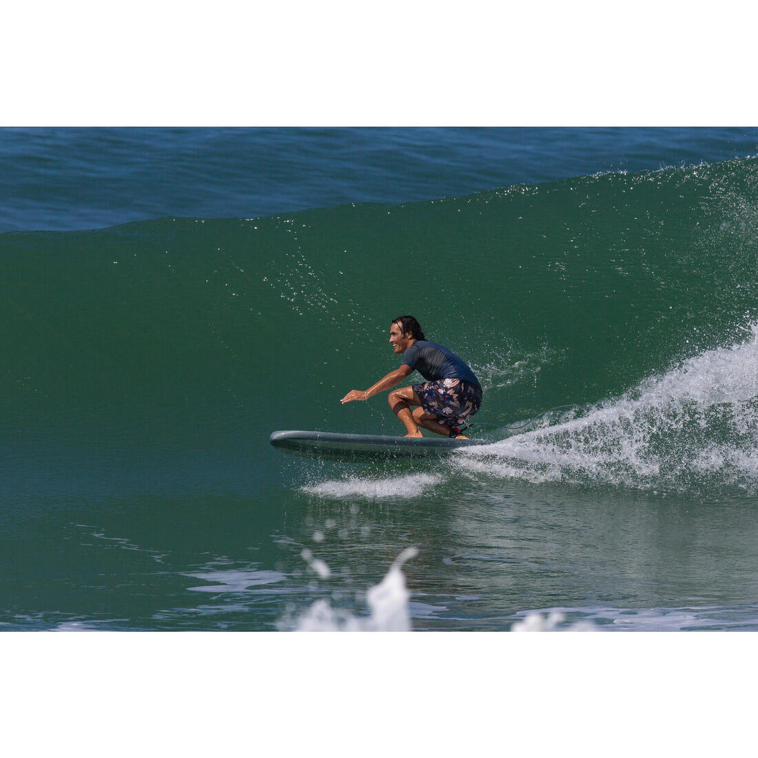 Tabla surf hinchable compacta 7'6" 80L Peso <95kg Nivel perfeccionamiento - Image 25