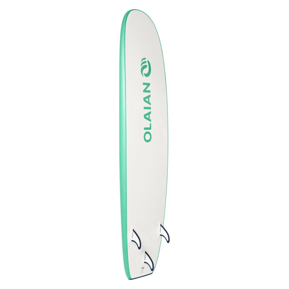 Tabla Surf Iniciación Espuma 100 7'5 Leash 3 Quillas - Image 3
