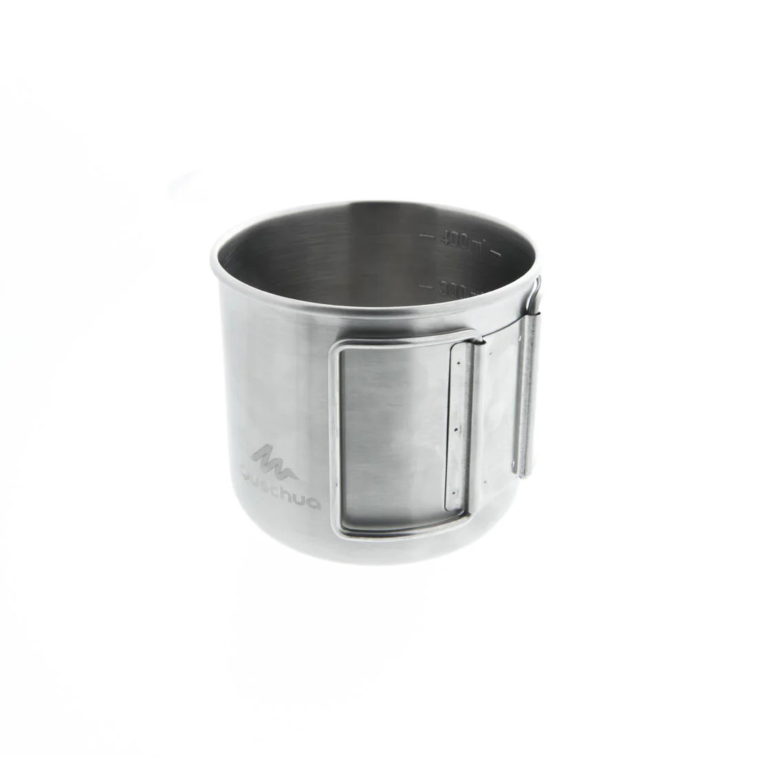Taza de camping trekking senderismo acero inoxidable 0,4 Litros Quechua MH150 - Image 2