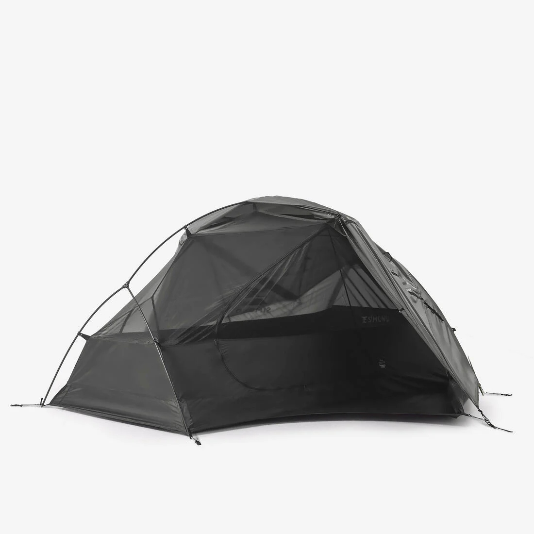 Tienda de campaña domo trekking 2 plazas, ligera y con autosujeción, MT900 - Image 8