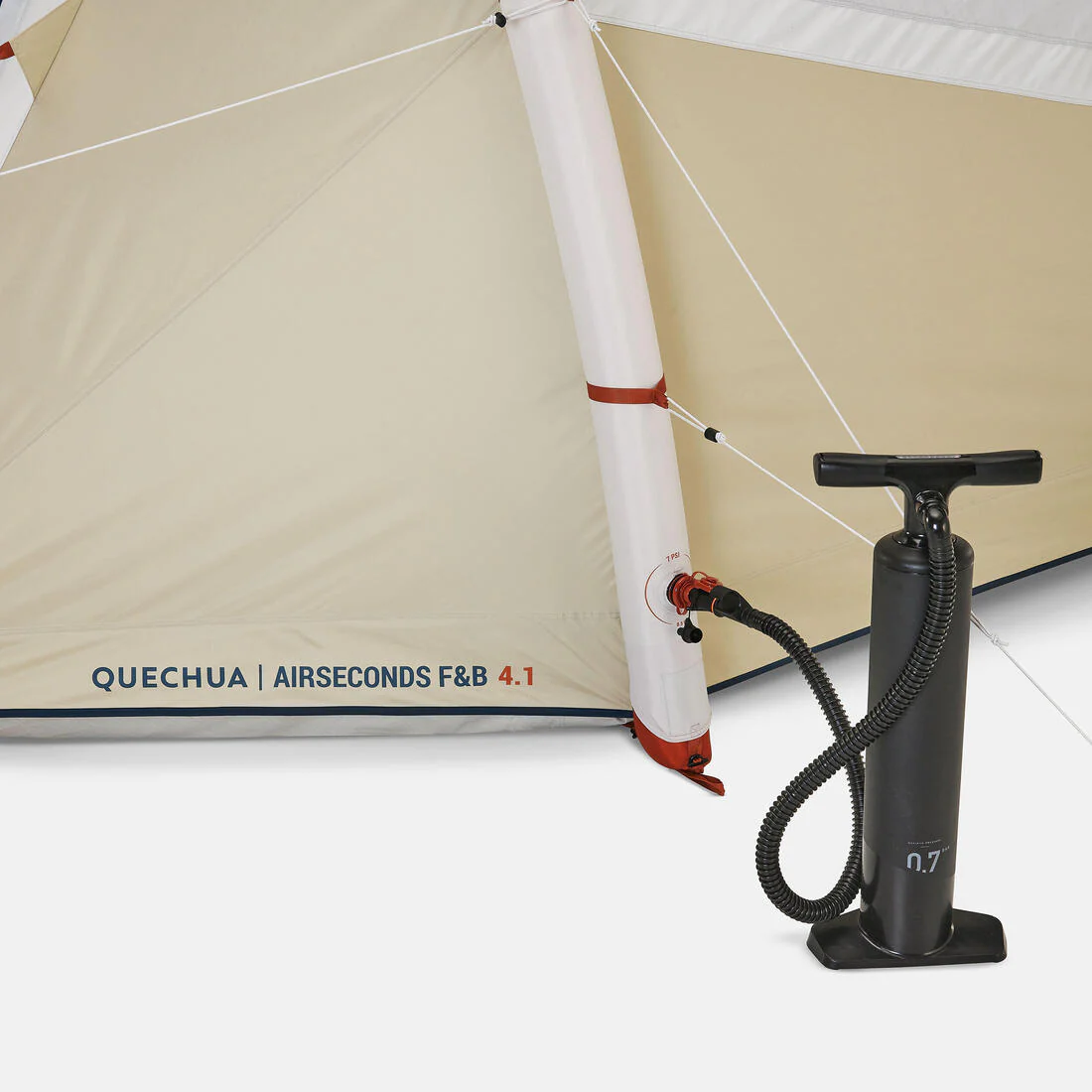 Tienda de campaña familiar 4 personas hinchable Quechua Airseconds 4.1 F&B - Image 12