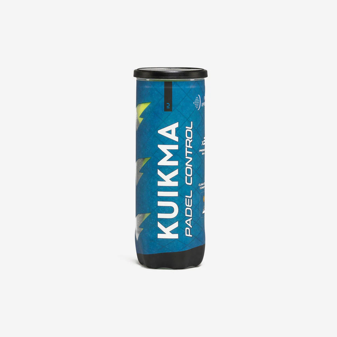 Tubo de 3 pelotas de pádel presurizadas Kuikma PB Control