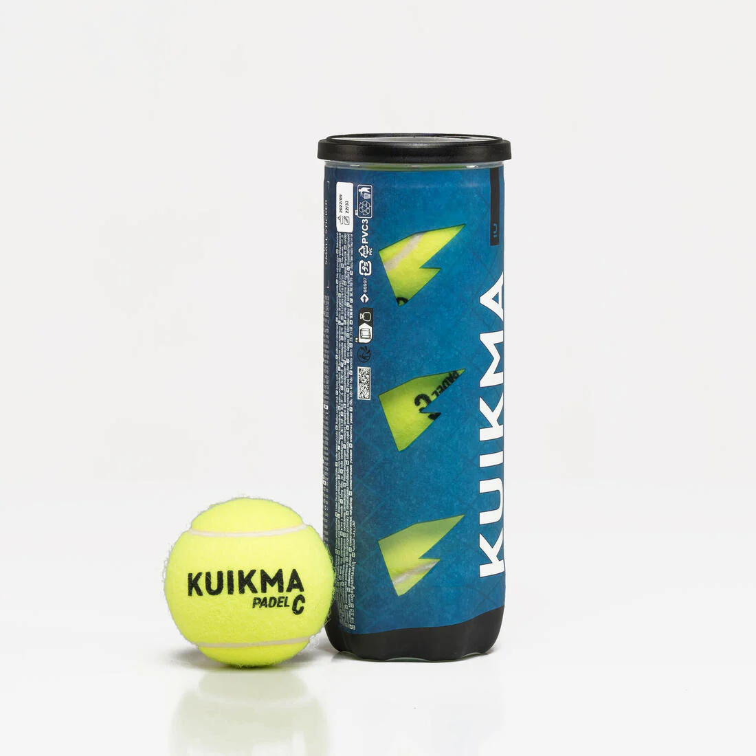 Tubo de 3 pelotas de pádel presurizadas Kuikma PB Control - Image 3