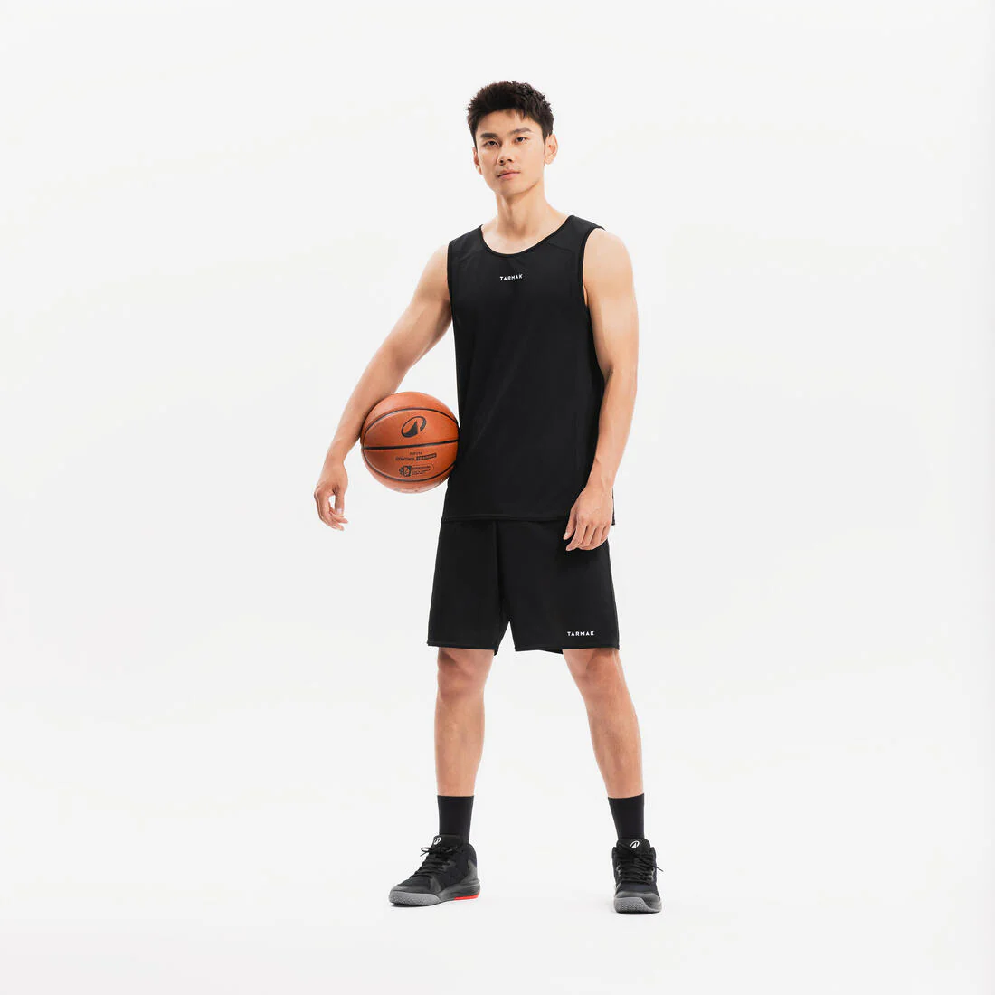 Zapatillas de baloncesto ESSENTIAL 100 ADULTO - negro - Image 3