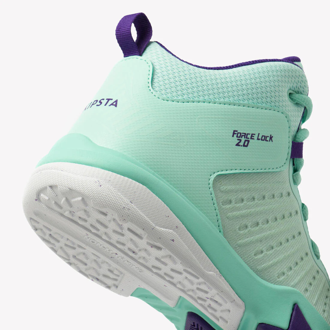 Zapatillas de baloncesto niño - SS500 High júnior turquesa - Image 3