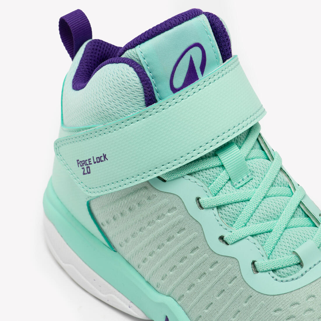 Zapatillas de baloncesto niño - SS500 High júnior turquesa - Image 6